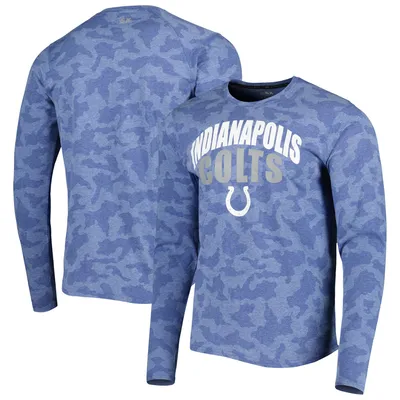 Lids Los Angeles Rams MSX by Michael Strahan Performance Camo Long Sleeve  T-Shirt - Royal