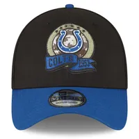 Casquette Flex Indianapolis Colts 2022 Salute To Service 39THIRTY New Era pour homme, noir/bleu