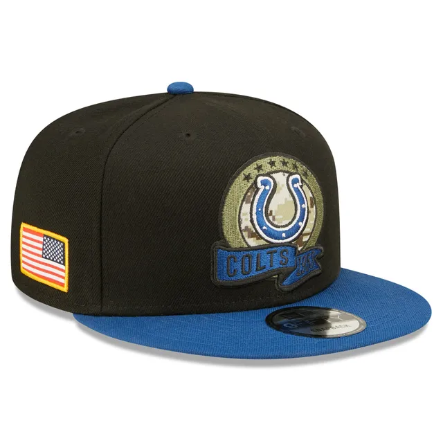 New Era Men's Camo, Olive Indianapolis Colts Trucker 9Fifty Snapback Hat