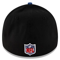 Casquette New Era 39THIRTY Flex noire/bleue pour homme, Indianapolis Colts, draft NFL 2025