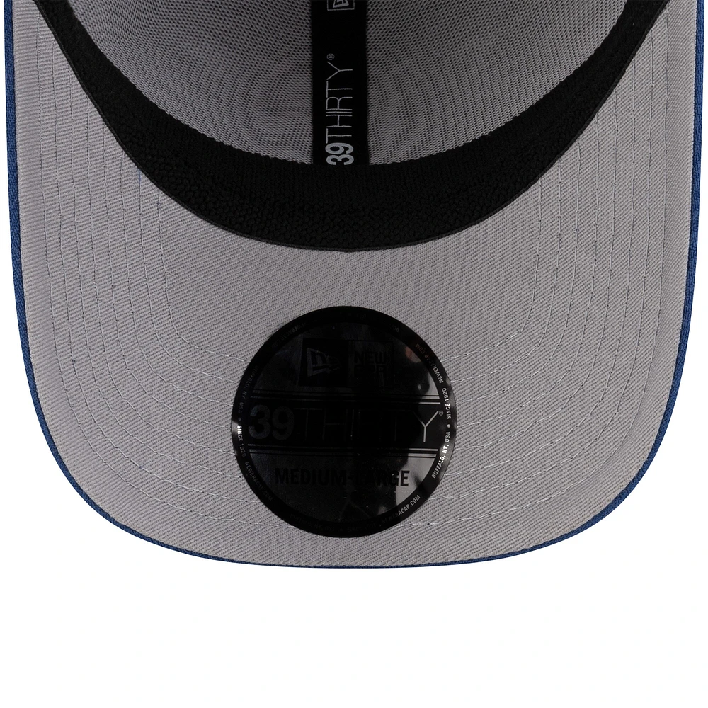 Casquette New Era 39THIRTY Flex noire/bleue pour homme, Indianapolis Colts, draft NFL 2025
