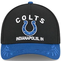 Men's New Era /Royal Indianapolis Colts 2025 NFL Draft 9FORTY A-Frame M-Crown Adjustable Hat