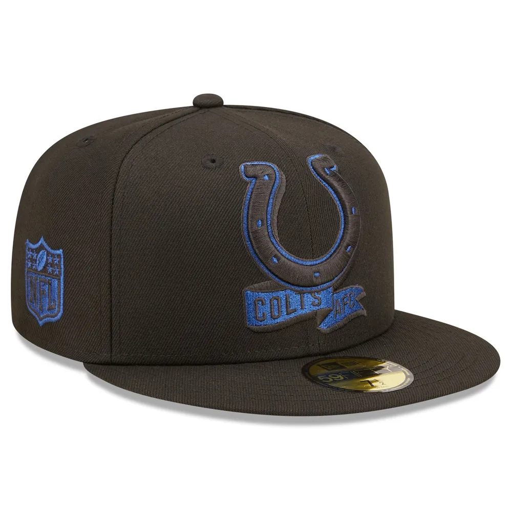 New Era Cream/Royal NFL 2022 Sideline 59FIFTY Fitted Hat