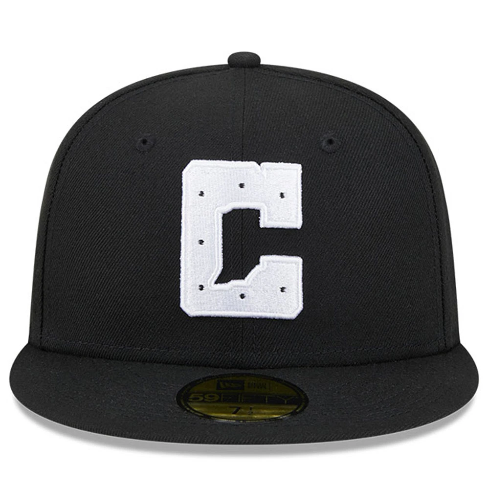 Men's New Era  Black Indianapolis Colts 2023 NFL Crucial Catch 59FIFTY Fitted Hat