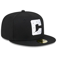 Men's New Era  Black Indianapolis Colts 2023 NFL Crucial Catch 59FIFTY Fitted Hat
