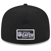 Men's New Era  Black Indianapolis Colts 2023 NFL Crucial Catch 59FIFTY Fitted Hat