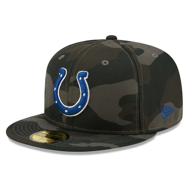 Indianapolis Colts New Era B-Dub 59FIFTY Fitted Hat - Black