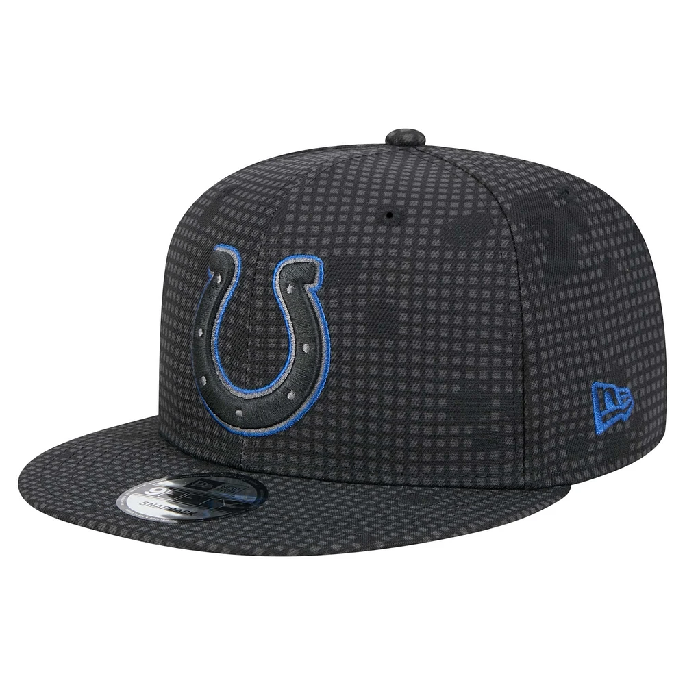 Casquette Snapback 9FIFTY Midnight Ink Pop Outline Indianapolis Colts de New Era pour homme