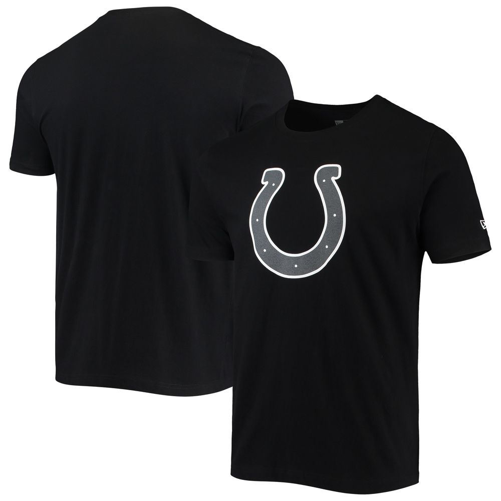 New Era Men's New Era Black Indianapolis Colts Team Logo T-Shirt