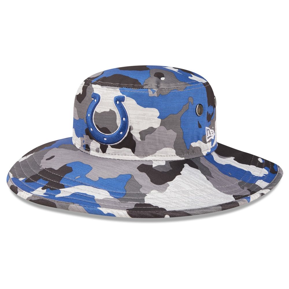 Men's New Era Camo Indianapolis Colts 2022 NFL Training Camp Official  Panama Bucket Hat