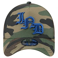 Men's New Era Camo Indianapolis Colts Mystic Camo A-Frame 9FORTY Adjustable Hat