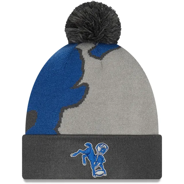 Denver Broncos '47 Bering Cuffed Knit Hat with Pom - Navy