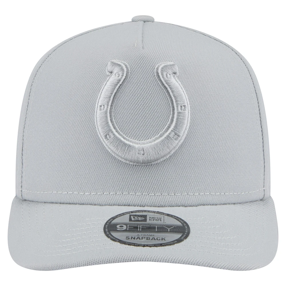 Casquette Snapback 9FIFTY Indianapolis Colts grise New Era pour homme