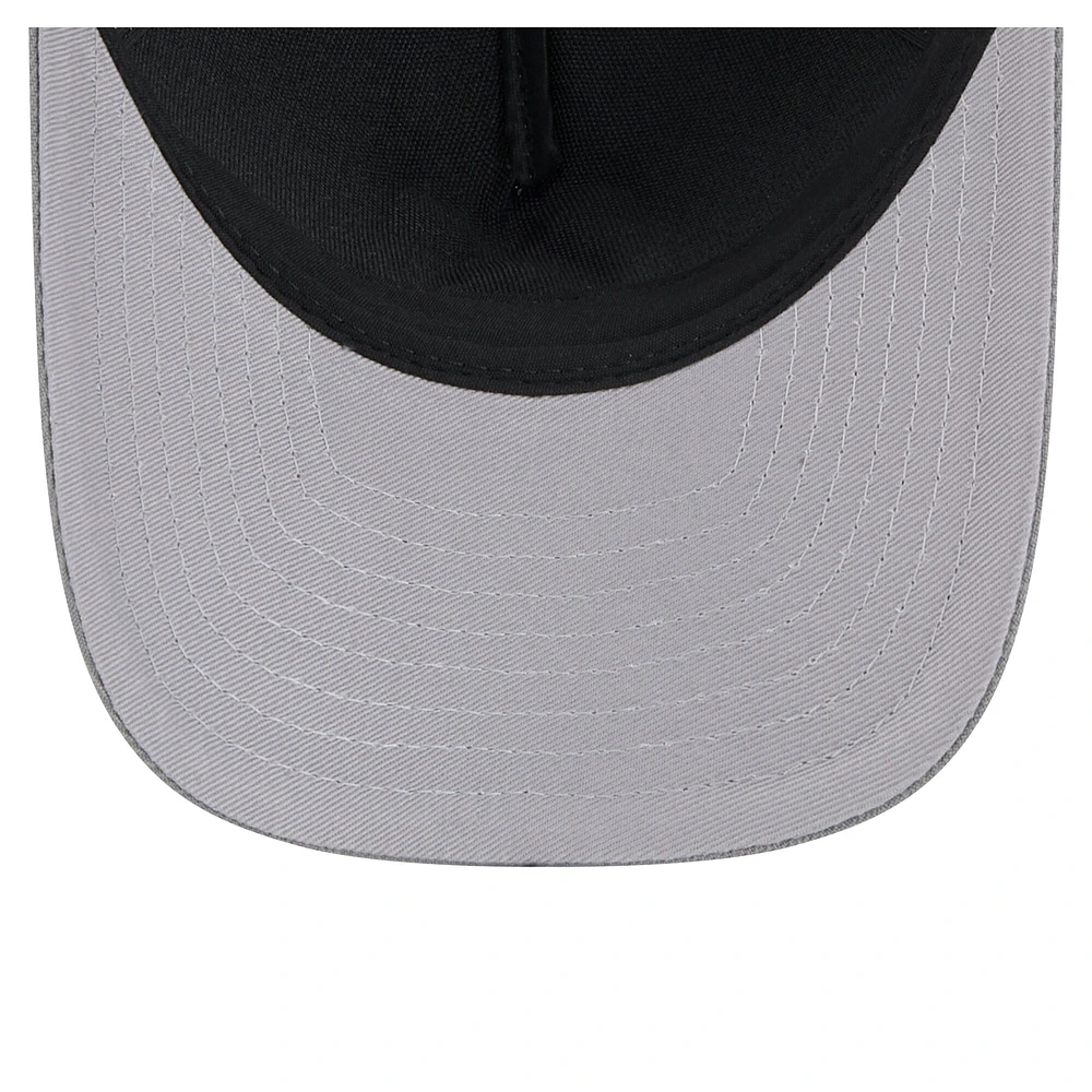 Men's New Era Gray Indianapolis Colts Domain 9FORTY A-Frame Trucker Adjustable Hat