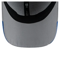 Men's New Era  Gray Indianapolis Colts Game Day Linear 39THIRTY Flex Hat