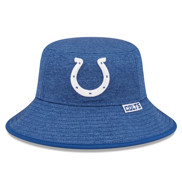 Lids Indianapolis Colts New Era 2022 Sideline Sport Cuffed Pom Knit Hat -  Cream/Royal