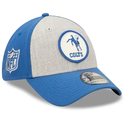 Men's New Era Cream Indianapolis Colts Core Classic 2.0 9TWENTY Adjustable  Hat