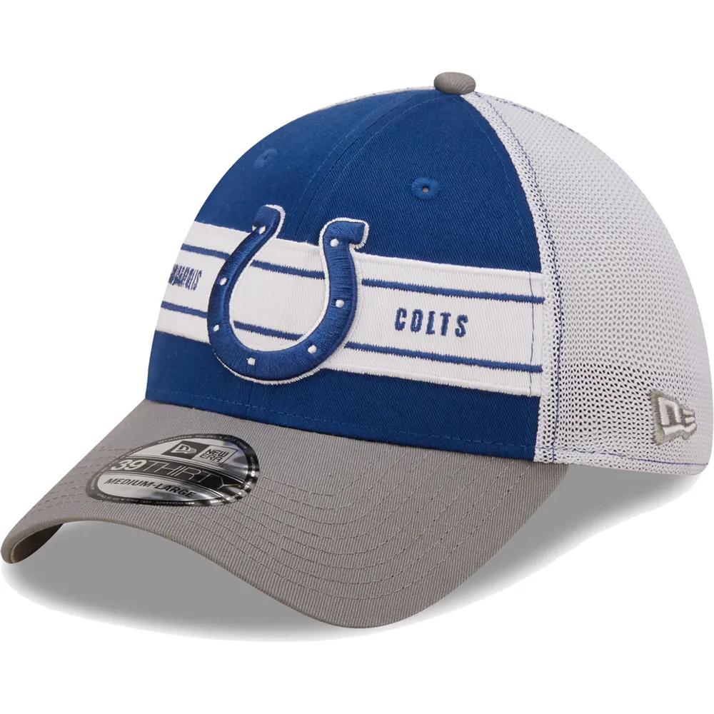 Indianapolis Colts NFL New Era 39Thirty Classic Flex Hat