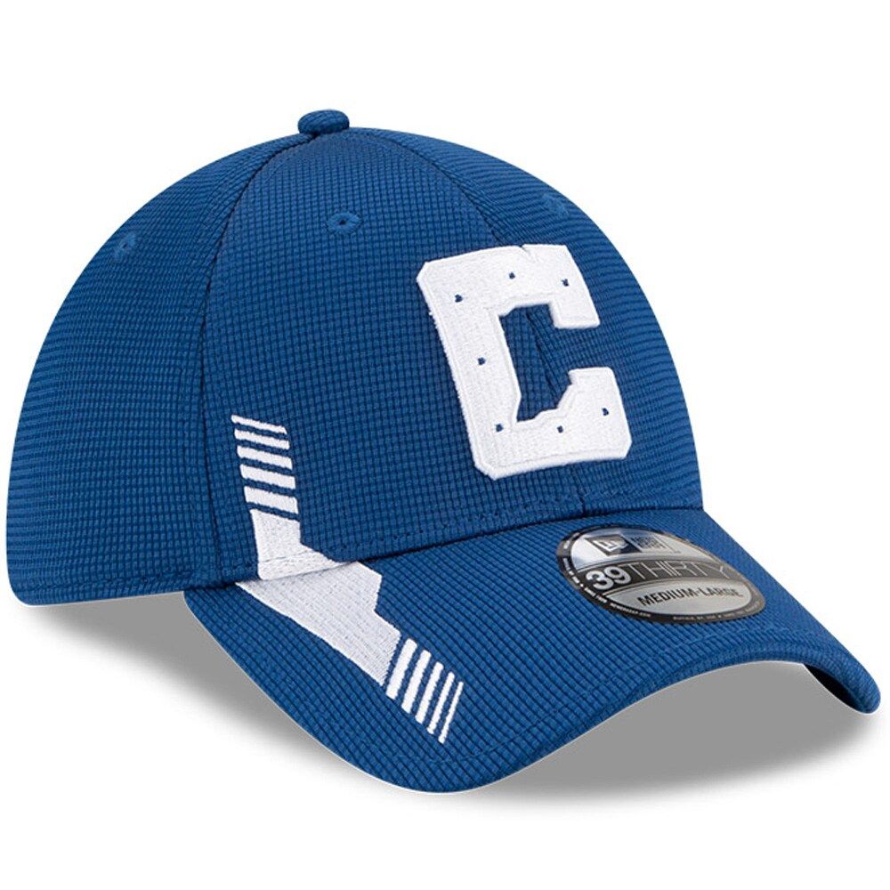 Men's New Era Royal Indianapolis Colts 2021 NFL Sideline Home