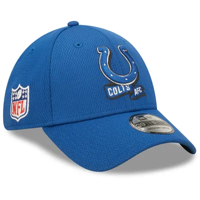 New Era Men's New Era White Indianapolis Colts Iced 39THIRTY Flex