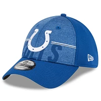 Casquette Flex New Era Royal Indianapolis Colts 2023 NFL Training Camp 39THIRTY pour homme