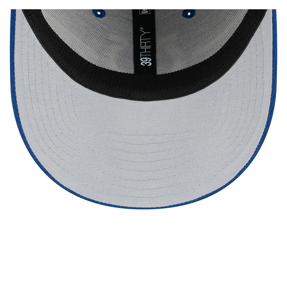 Casquette Flex New Era Royal Indianapolis Colts 2023 NFL Training Camp 39THIRTY pour homme