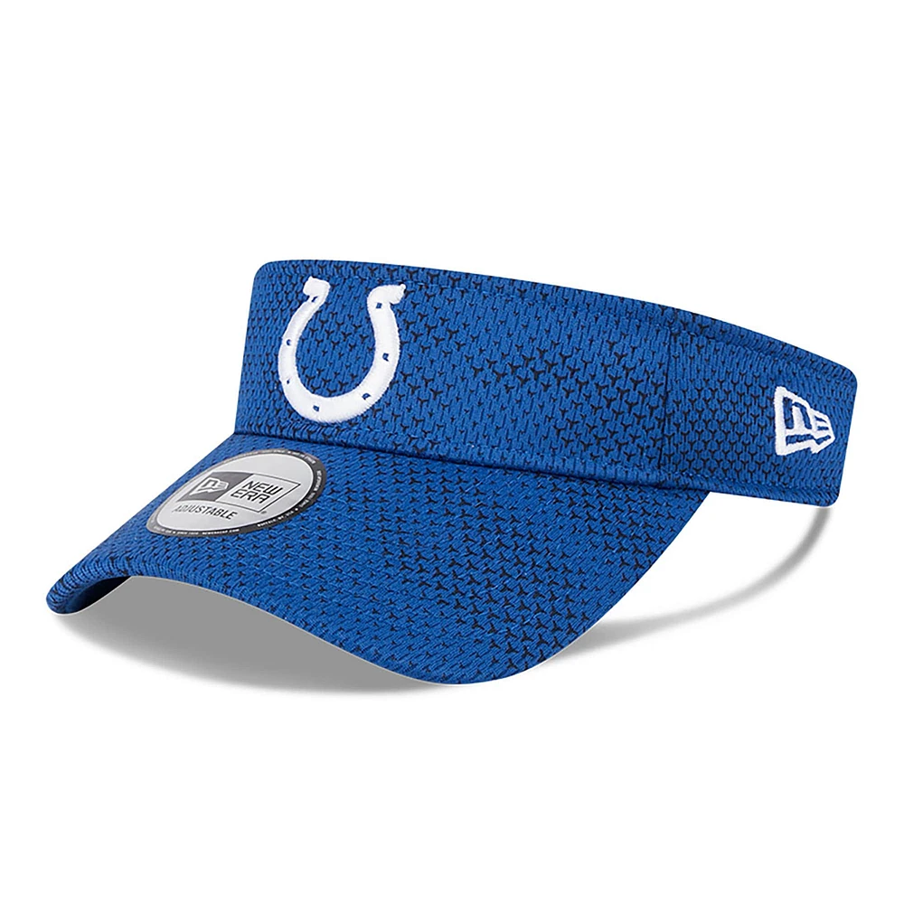 Visière de touche New Era Royal Indianapolis Colts 2024 pour homme