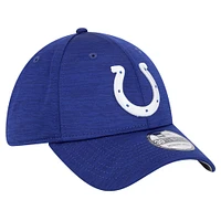 Men's New Era Royal Indianapolis Colts  Active Tech 39THIRTY Flex Hat