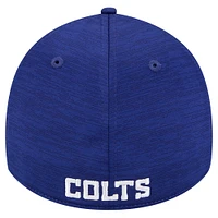 Men's New Era Royal Indianapolis Colts  Active Tech 39THIRTY Flex Hat