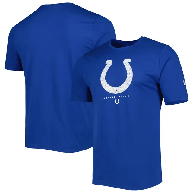 Men's New Era Royal Indianapolis Colts Tie-Dye Long Sleeve T-Shirt