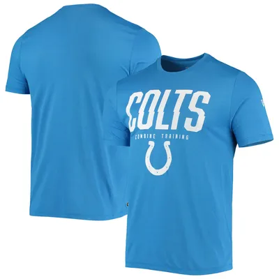 Indianapolis Colts New Era Combine Authentic Big Stage T-Shirt - Royal