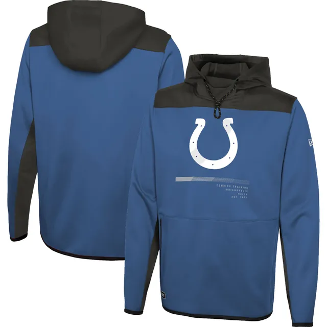 Men's New Era Royal Indianapolis Colts Team Tie-Dye Pullover Hoodie