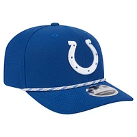 Men's New Era Royal Indianapolis Colts Gameday Multi Rope 9SEVENTY Stretch-Snap Hat