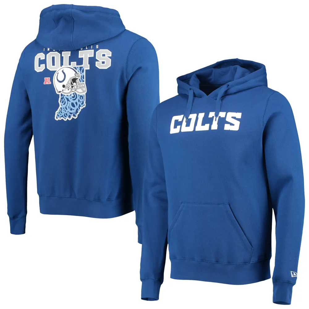 Indianapolis Colts Antigua Victory Pullover Hoodie - Royal