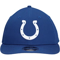 Men's New Era Royal Indianapolis Colts Main Low Profile 9FIFTY Snapback Hat