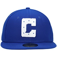 Casquette ajustée New Era Royal Indianapolis Colts Omaha 59FIFTY pour homme