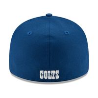 Men's New Era Royal Indianapolis Colts Omaha Low Profile 59FIFTY Structured Hat