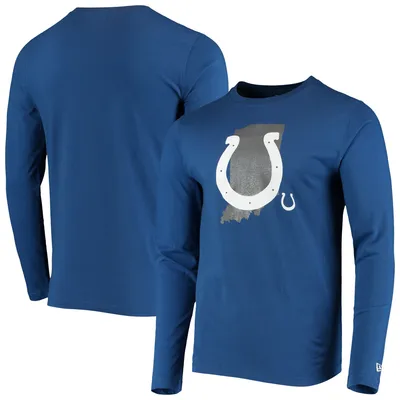 Indianapolis Colts New Era State Long Sleeve T-Shirt - Royal