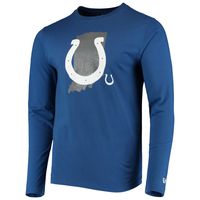 Men's New Era Royal Indianapolis Colts State Long Sleeve T-Shirt