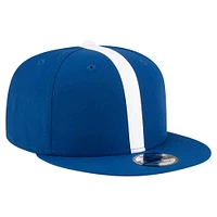 Men's New Era Royal Indianapolis Colts Throwback Helmet 9FIFTY Snapback Hat