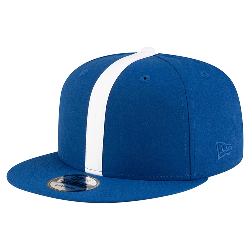 Men's New Era Royal Indianapolis Colts Throwback Helmet 9FIFTY Snapback Hat