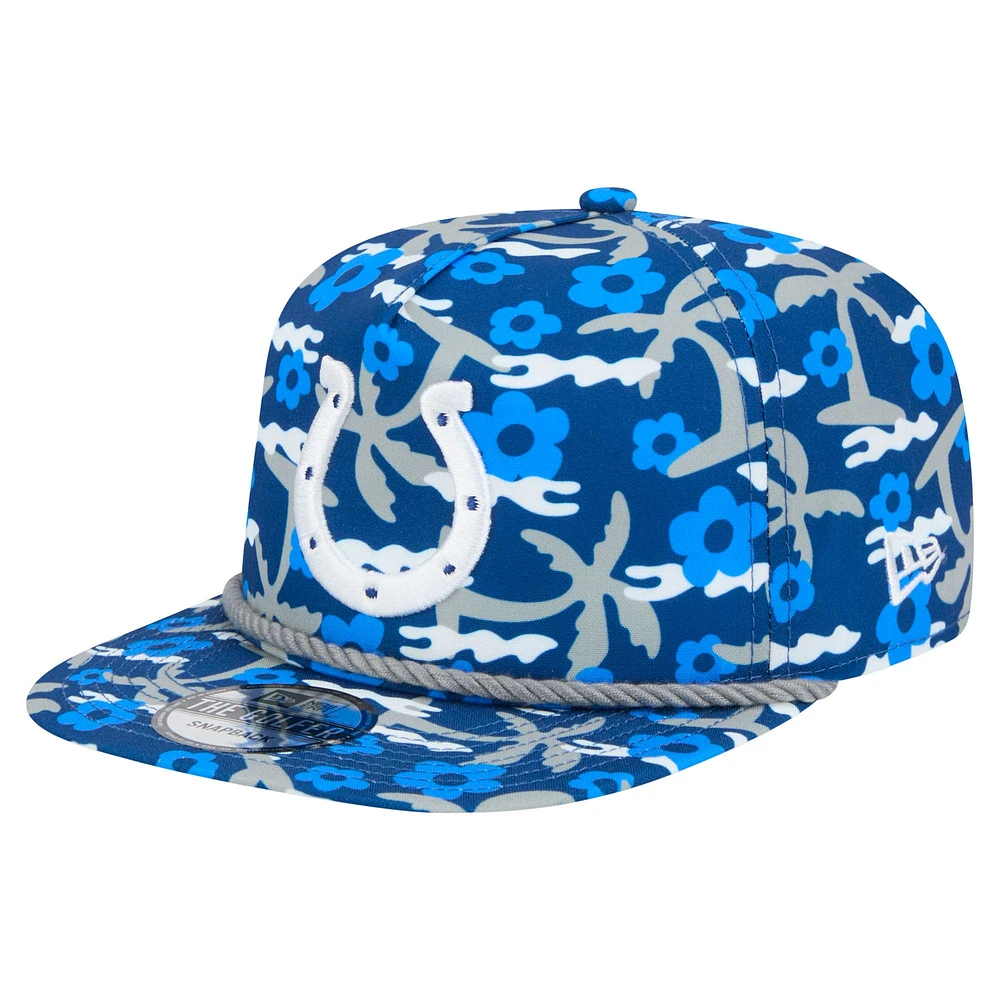 Casquette de golf à visière rabattable Wakey Wakey Royal Indianapolis Colts New Era pour homme