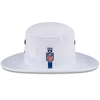 Men's New Era White Indianapolis Colts 2024 NFL Training Camp Panama Bucket Hat