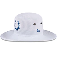 Men's New Era White Indianapolis Colts 2024 NFL Training Camp Panama Bucket Hat