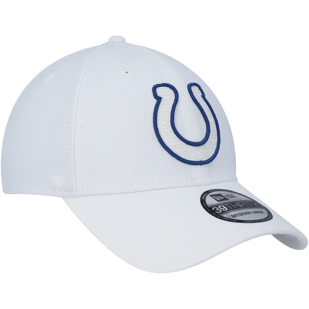 Lids Indianapolis Colts New Era Team White Out 39THIRTY Flex Hat