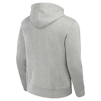 Sweat à capuche zippé pour homme de la collection NFL x Darius Rucker Fanatics, gris chin