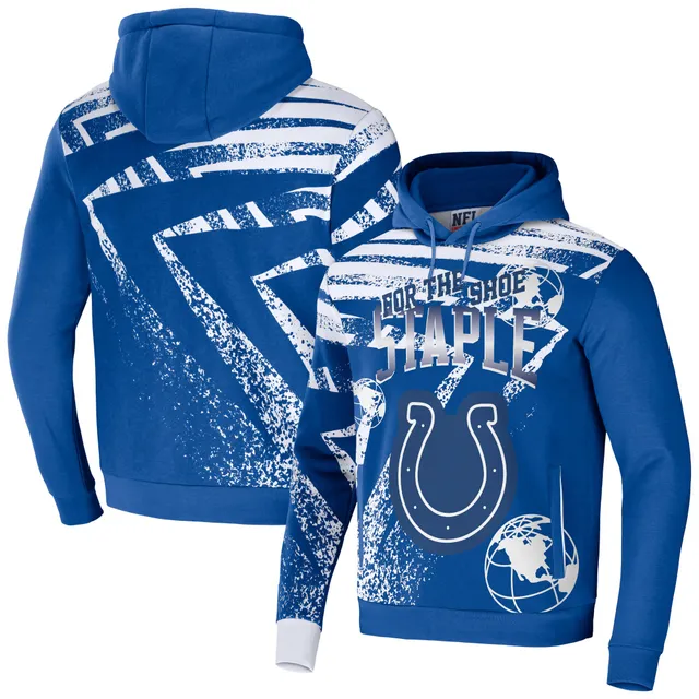 Lids Indianapolis Colts Big & Tall Logo Pullover Hoodie - Royal