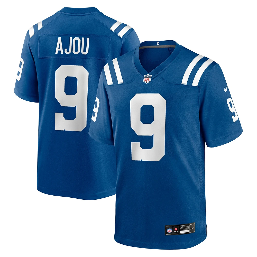 Men's Nike Ajou Royal Indianapolis Colts Team Game Jersey