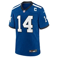 Maillot Alec Pierce Royal Indianapolis Colts Indiana Nights Alternate Game pour Homme