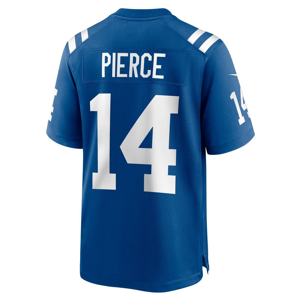 Men's Nike Alec Pierce Royal Indianapolis Colts Player Game Jersey